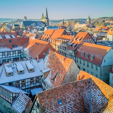 Himmlischer Hof - Juwel Von 1477, Terrasse, Kamin, P, Oeko, Denkmal * Quedlinburg