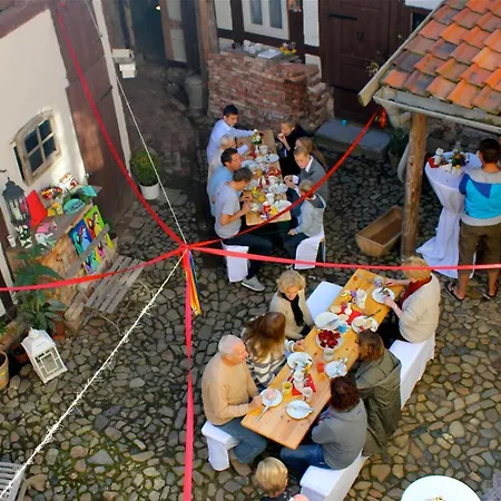 Himmlischer Hof - Juwel Von 1477 Mit P, Romantischer Innenhof, Kamin, Oeko, Denkmal