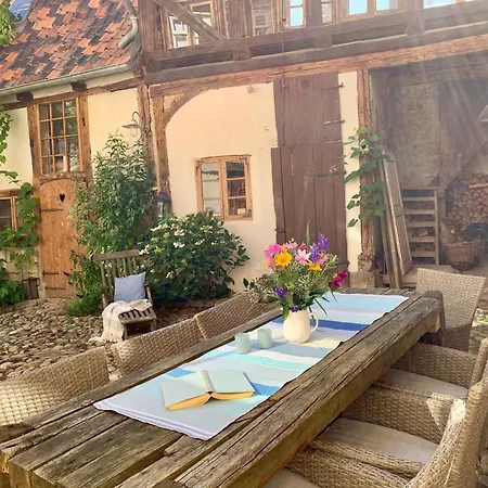 Himmlischer Hof - Juwel Von 1477, Terrasse, Kamin, P, Oeko, Denkmal アパート *