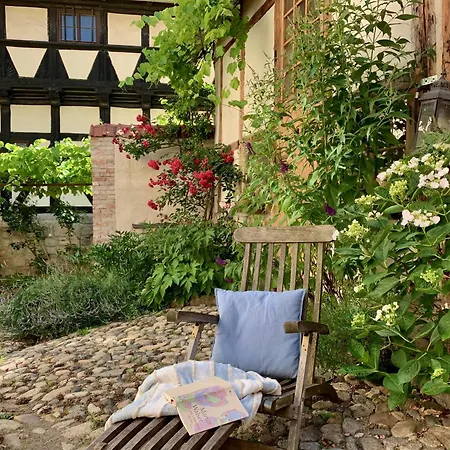 Himmlischer Hof - Juwel Von 1477, Terrasse, Kamin, P, Oeko, Denkmal アパート クヴェードリンブルク