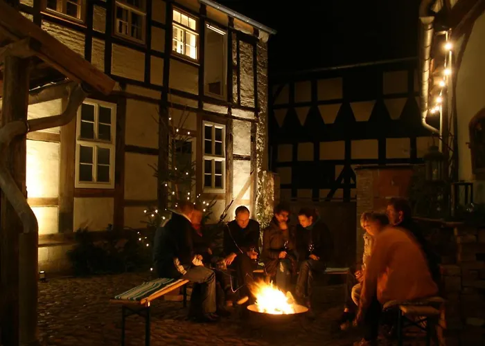 Himmlischer Hof - Juwel Von 1477 Mit P, Romantischer Innenhof, Kamin, Oeko, Denkmal