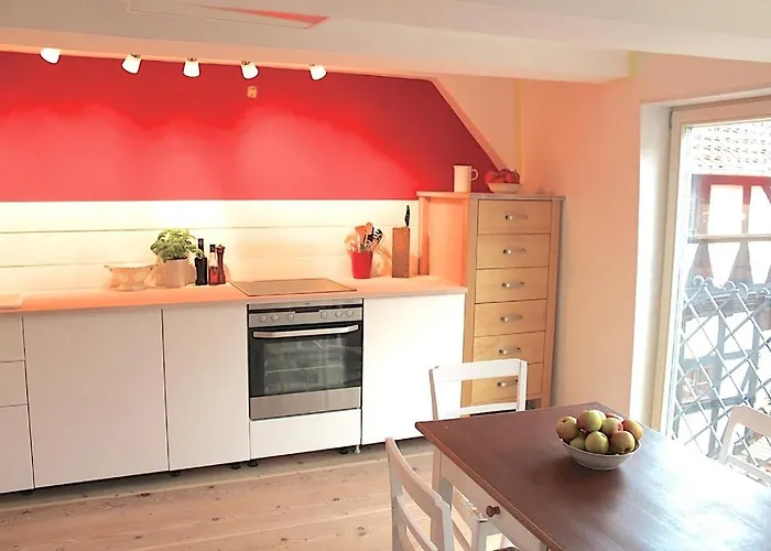 Apartamento Himmlischer Hof - Juwel Von 1477 Mit P, Romantischer Innenhof, Kamin, Oeko, Denkmal