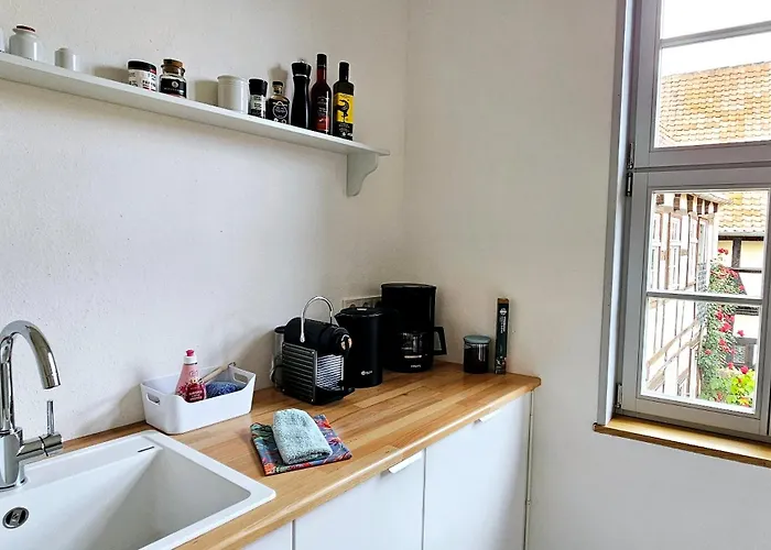 Apartment Himmlischer Hof - Juwel Von 1477, Terrasse, Kamin, P, öko, Denkmal Quedlinburg