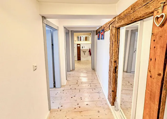 Apartment Himmlischer Hof - Juwel Von 1477, Terrasse, Kamin, P, öko, Denkmal Quedlinburg