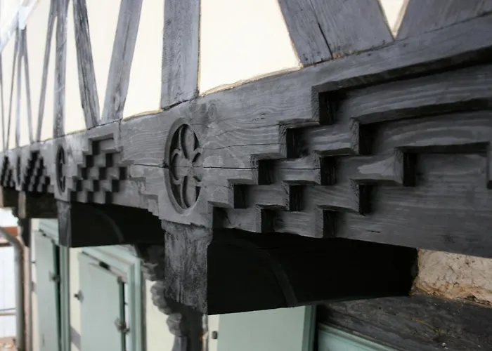 Himmlischer Hof - Juwel Von 1477, Terrasse, Kamin, P, öko, Denkmal Apartment *